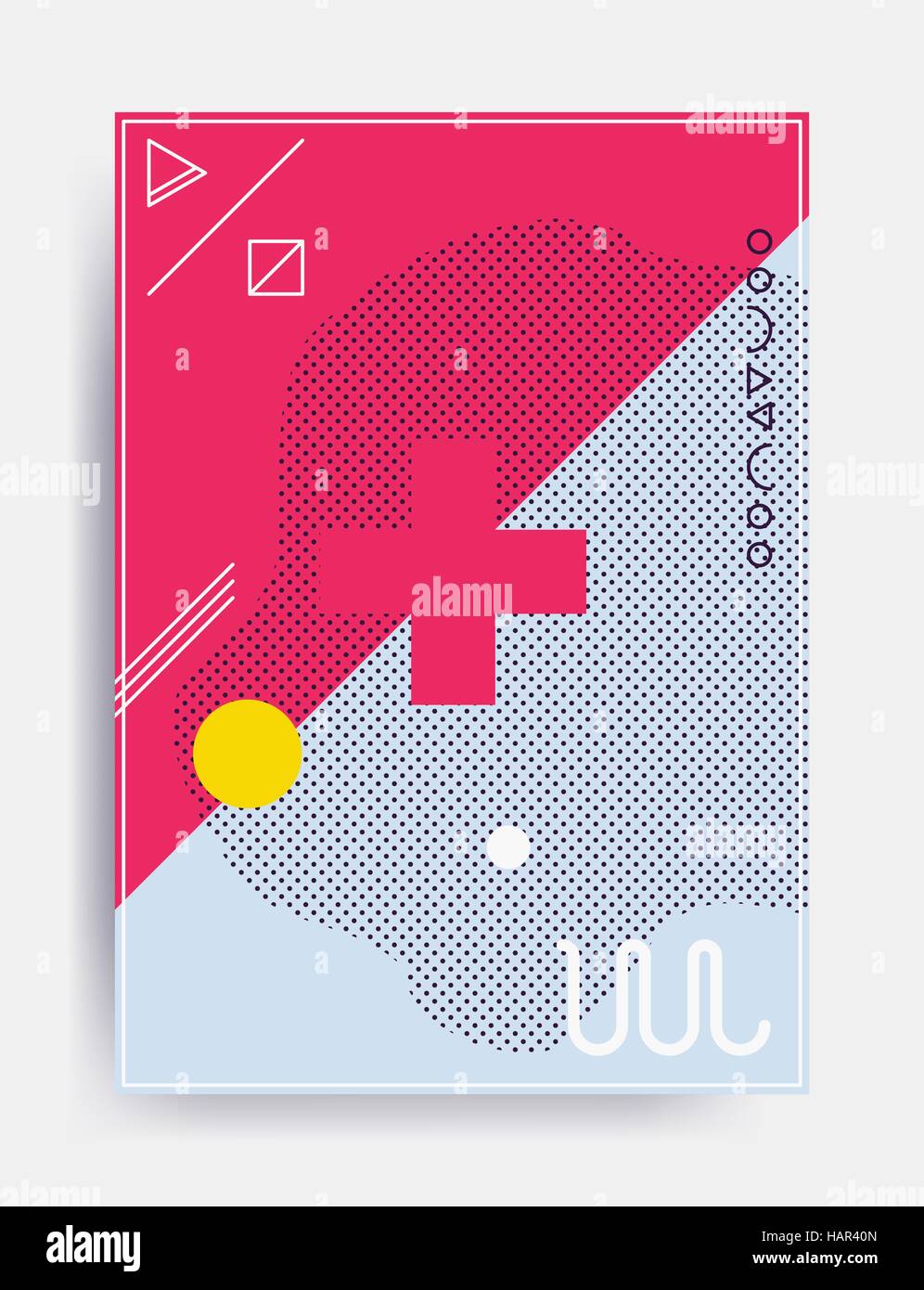 Minimalistic design vector poster Stock Vector Image & Art - Alamy