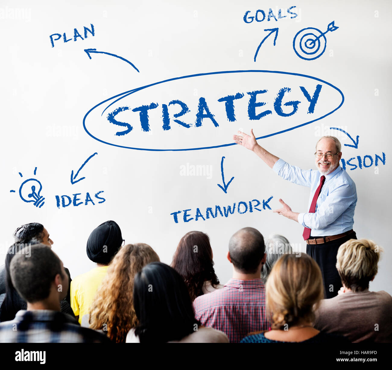 Business Growth Strategy Concept Stock Photo - Alamy