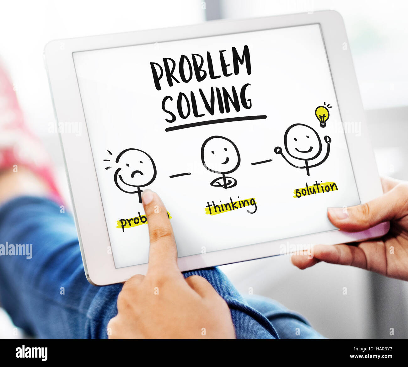 Problem Solving Creative Thinking Brainstorm People Concept Stock Photo Alamy