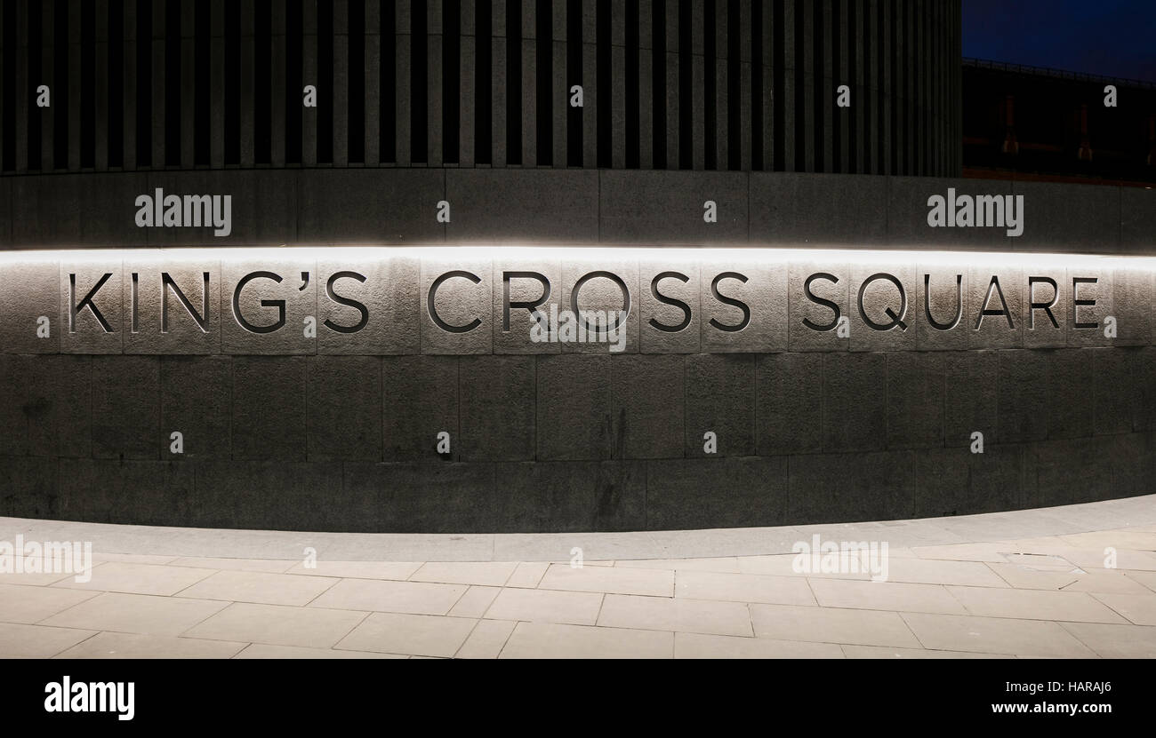 Kings Cross Reeption Sign King's Cross Station London Stock Photo - Alamy