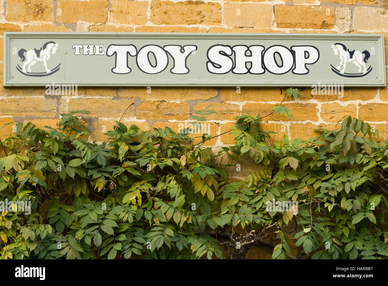 The Toy shop, morton in marsh Stock Photo