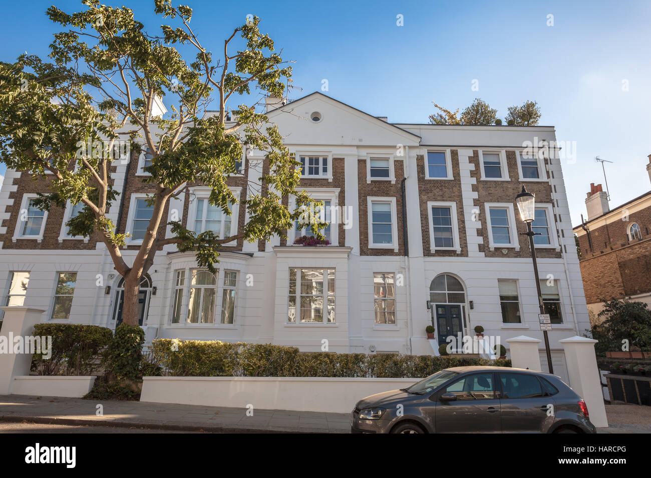 London properties real estate house in Notting Hill Stock Photo