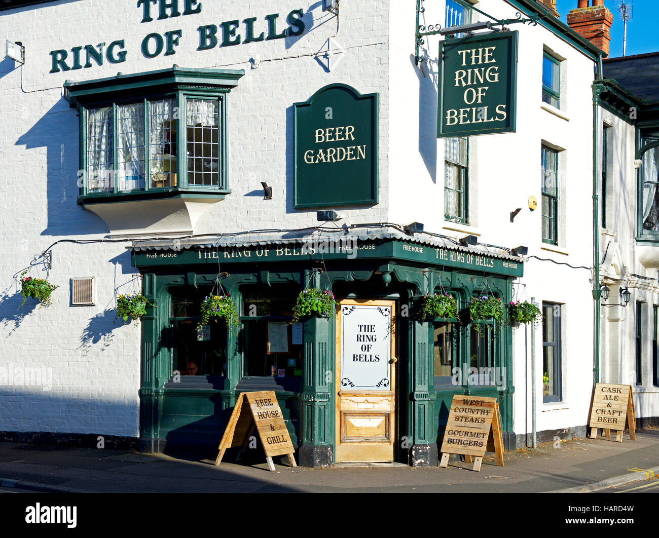 The Ring of Bells pub, Taunton, Somerset, England UK Stock Photo Alamy