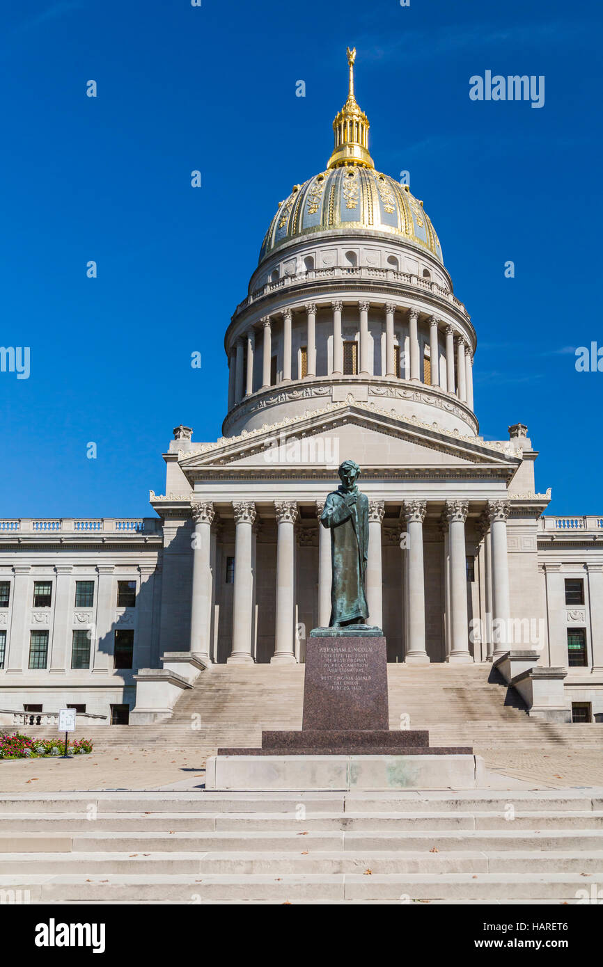 The State Capitol building in Charleston, West Virginia, USA. Stock Photo