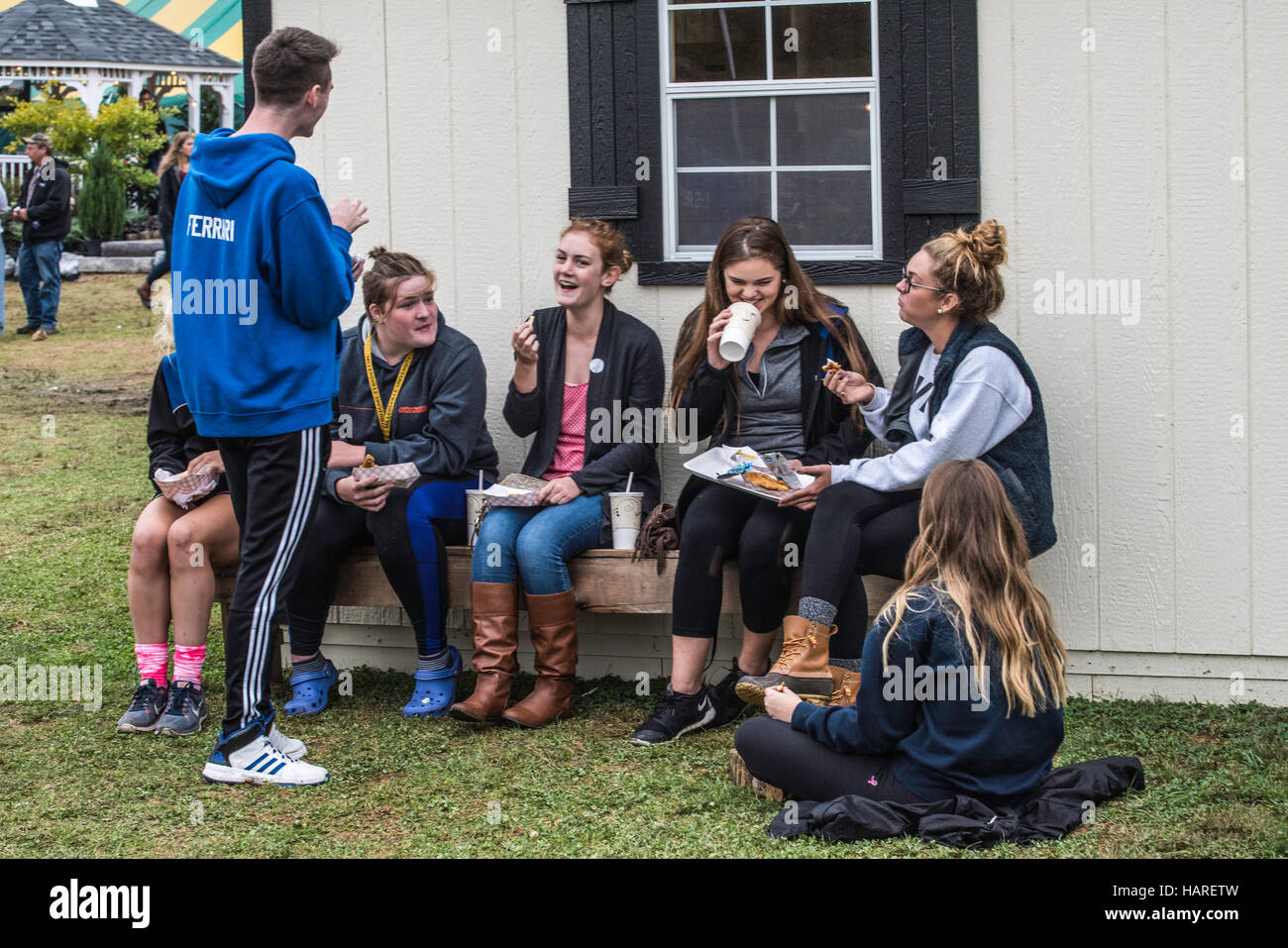 Lampeter Strasburg country fair Stock Photo Alamy