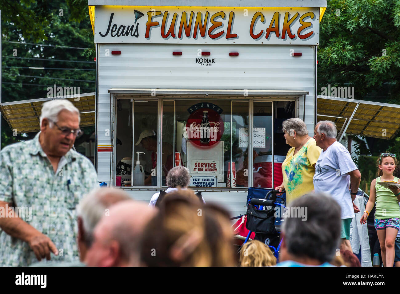 Washington boro tomato festival Stock Photo Alamy