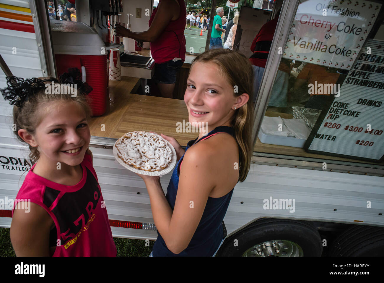 Washington boro tomato festival Stock Photo Alamy