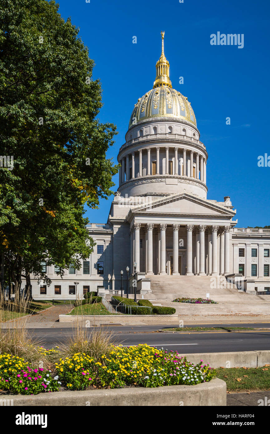 The State Capitol building in Charleston, West Virginia, USA. Stock Photo