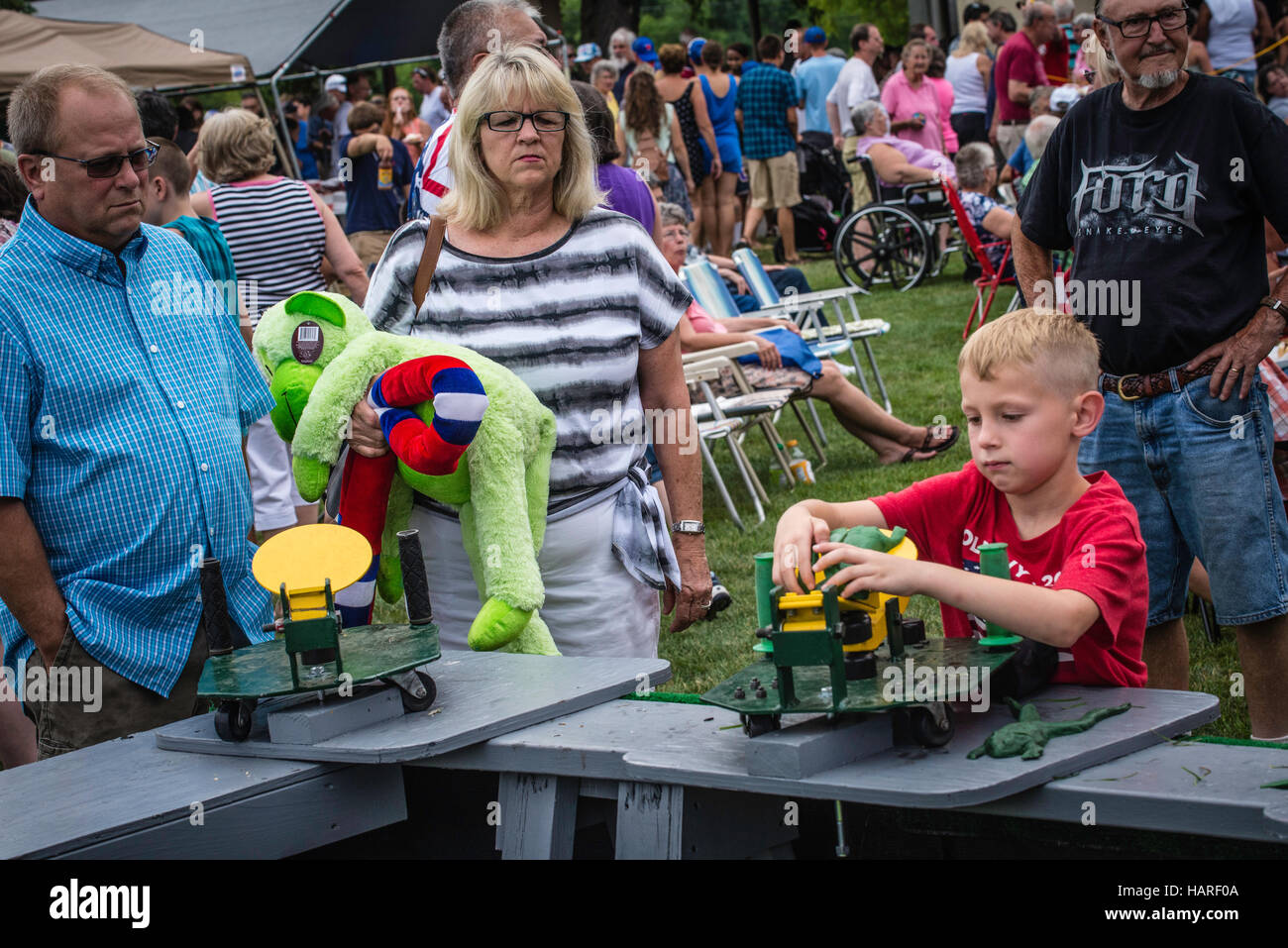 Washington boro tomato festival Stock Photo Alamy