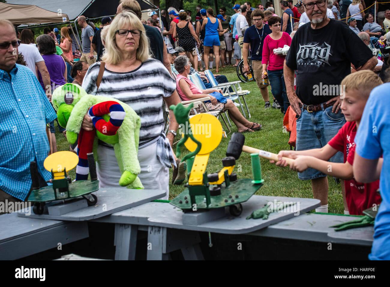 Washington boro tomato festival Stock Photo Alamy
