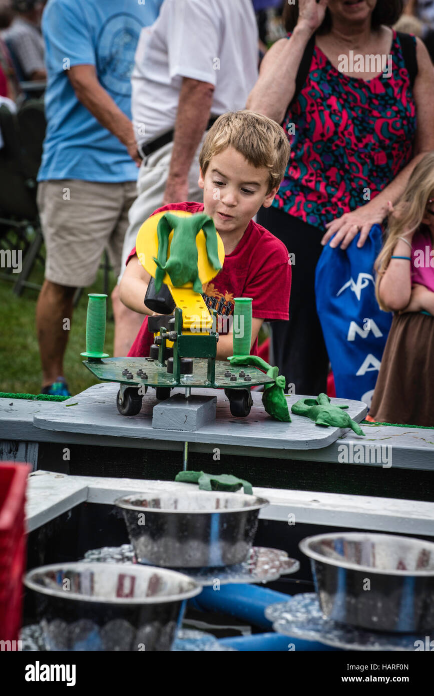 Washington boro tomato festival Stock Photo Alamy