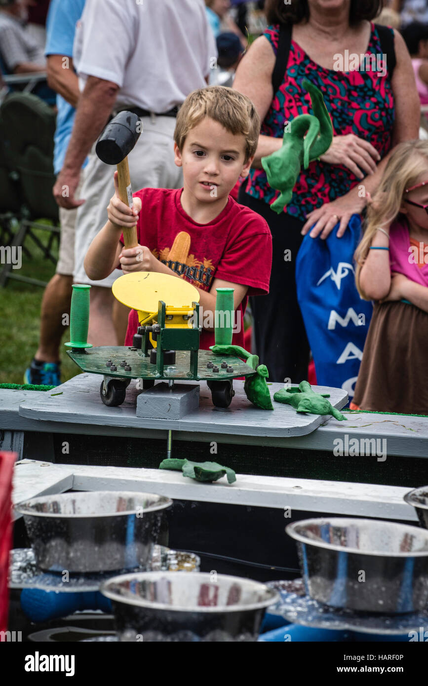 Washington boro tomato festival Stock Photo Alamy
