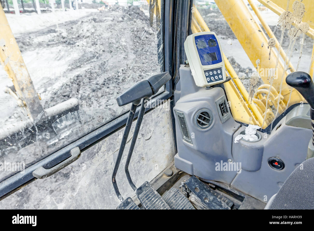 Control system in excavator