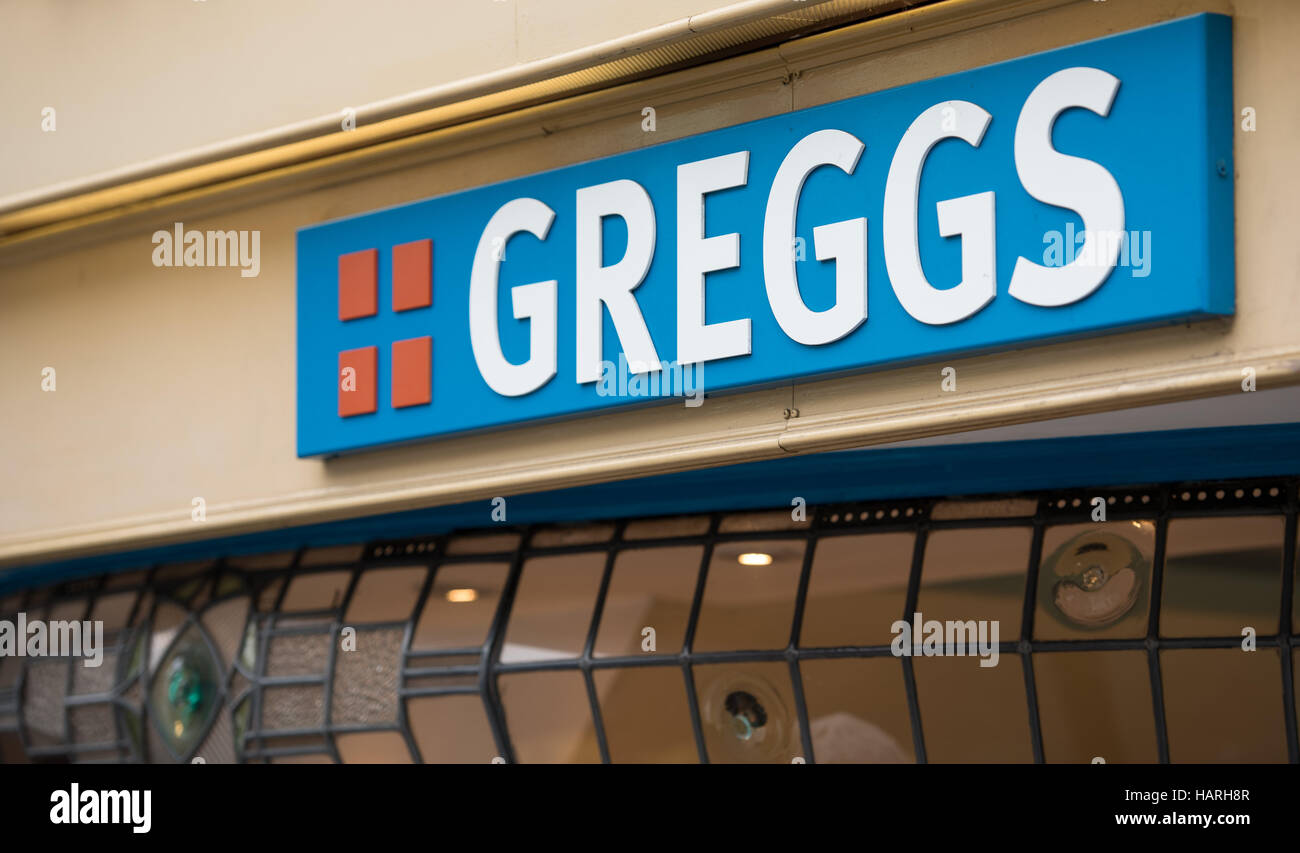 Gress, shopsign, Brentwood, Essex Stock Photo