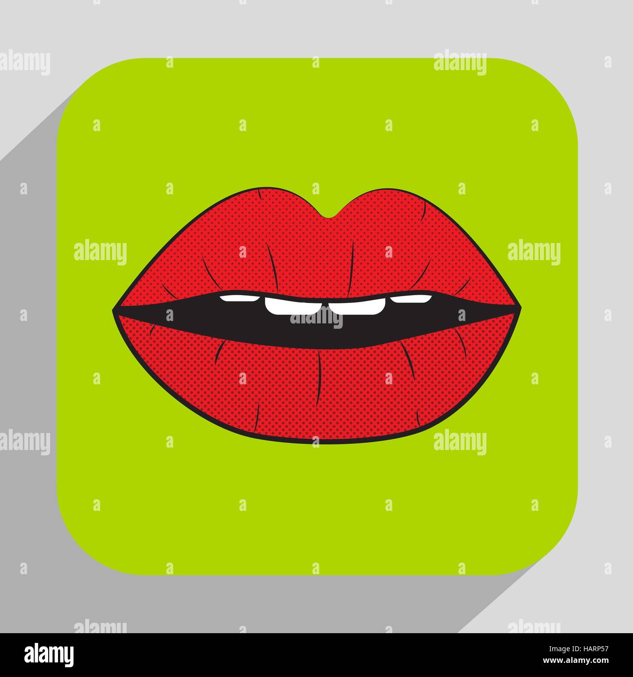 Speech Bubble Pop Art Background On Dot Background Vector Illust Stock ...
