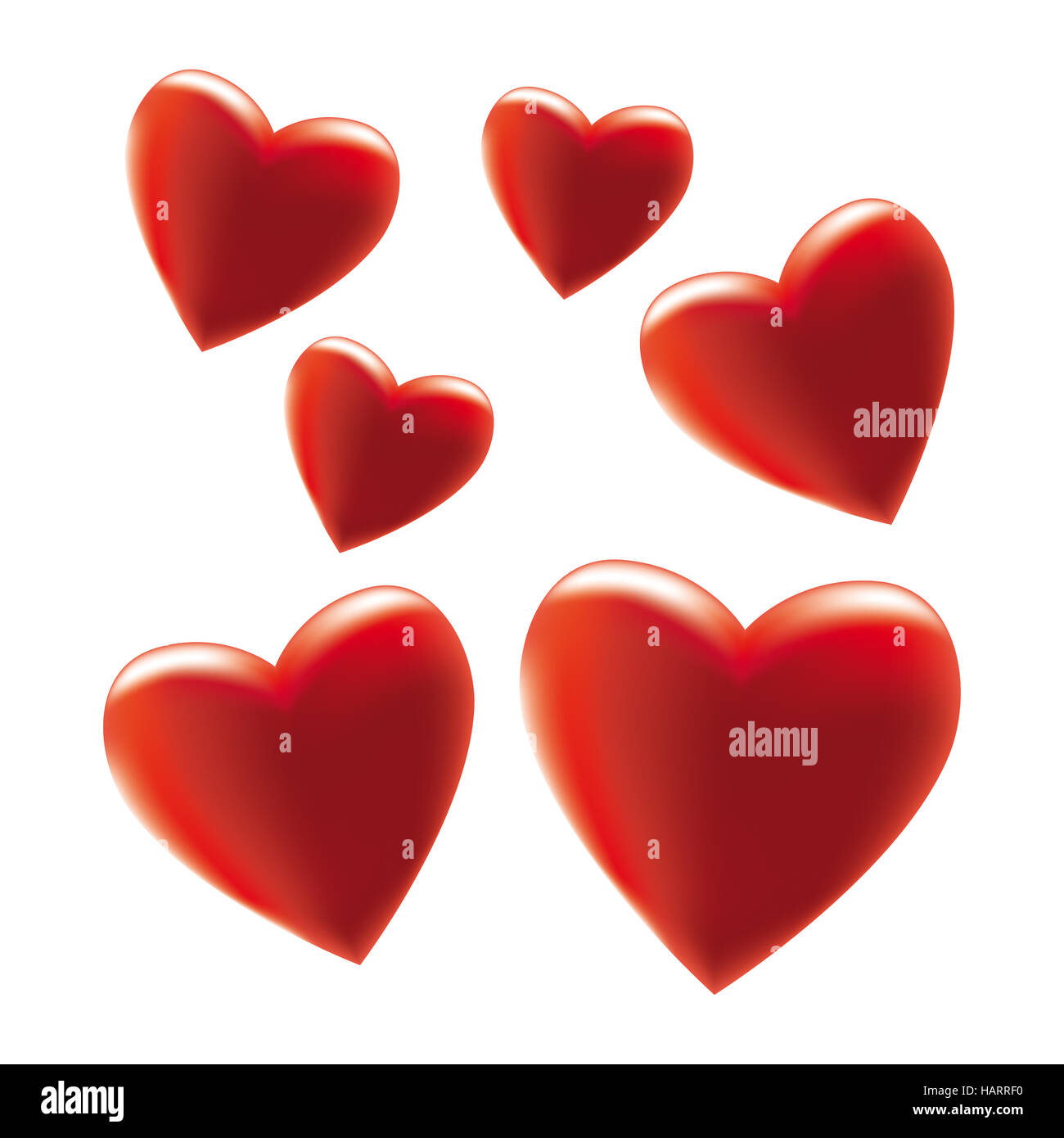 Hearts Stock Photo - Alamy
