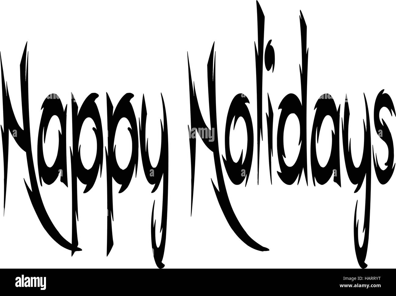 Happy holidays sign Stock Vector Image & Art Alamy