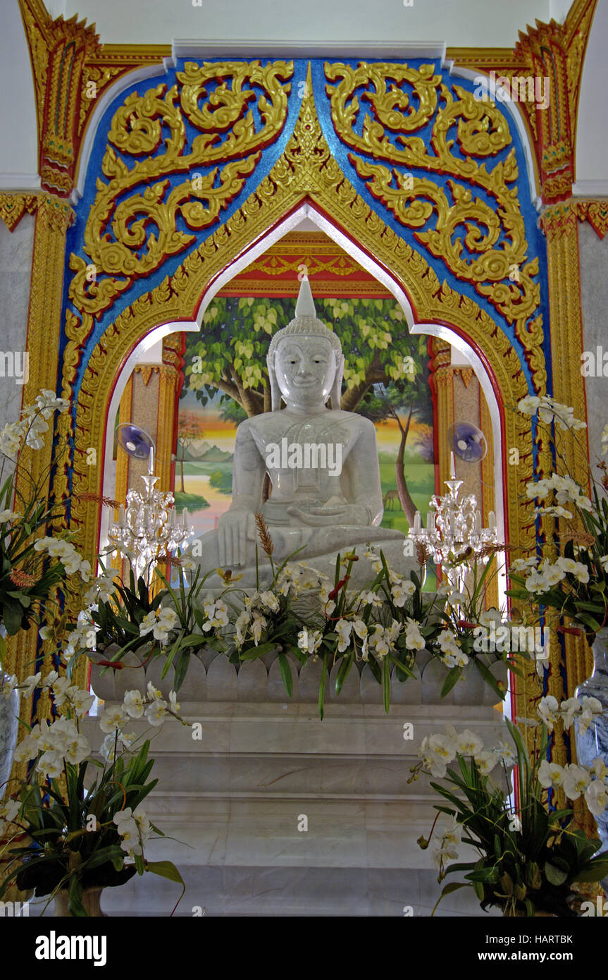 Wat Chalong Temple Stock Photo