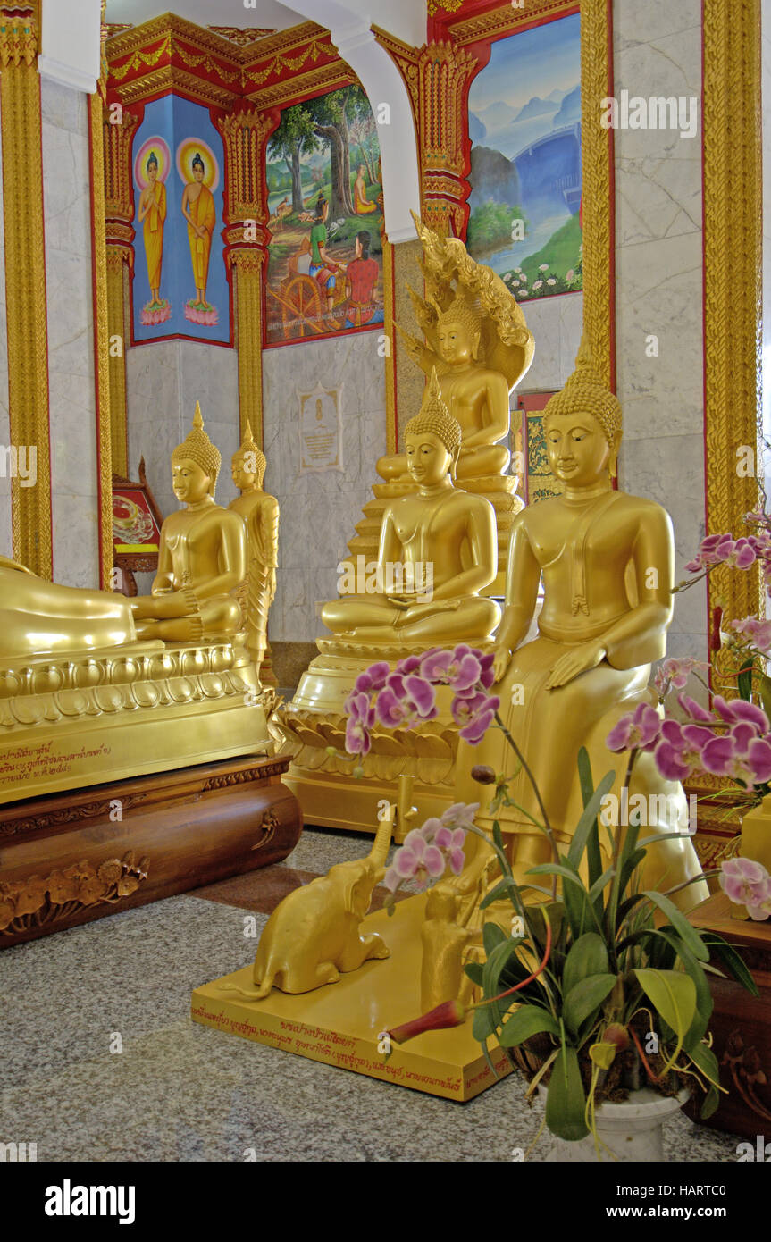 Wat Chalong Temple Stock Photo