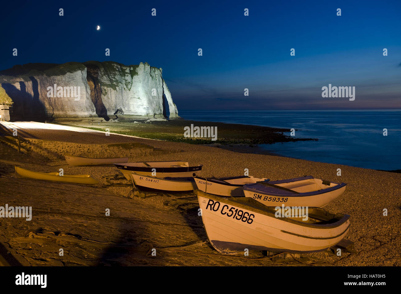 Falaise De Amont, Etretat Stock Photo Alamy