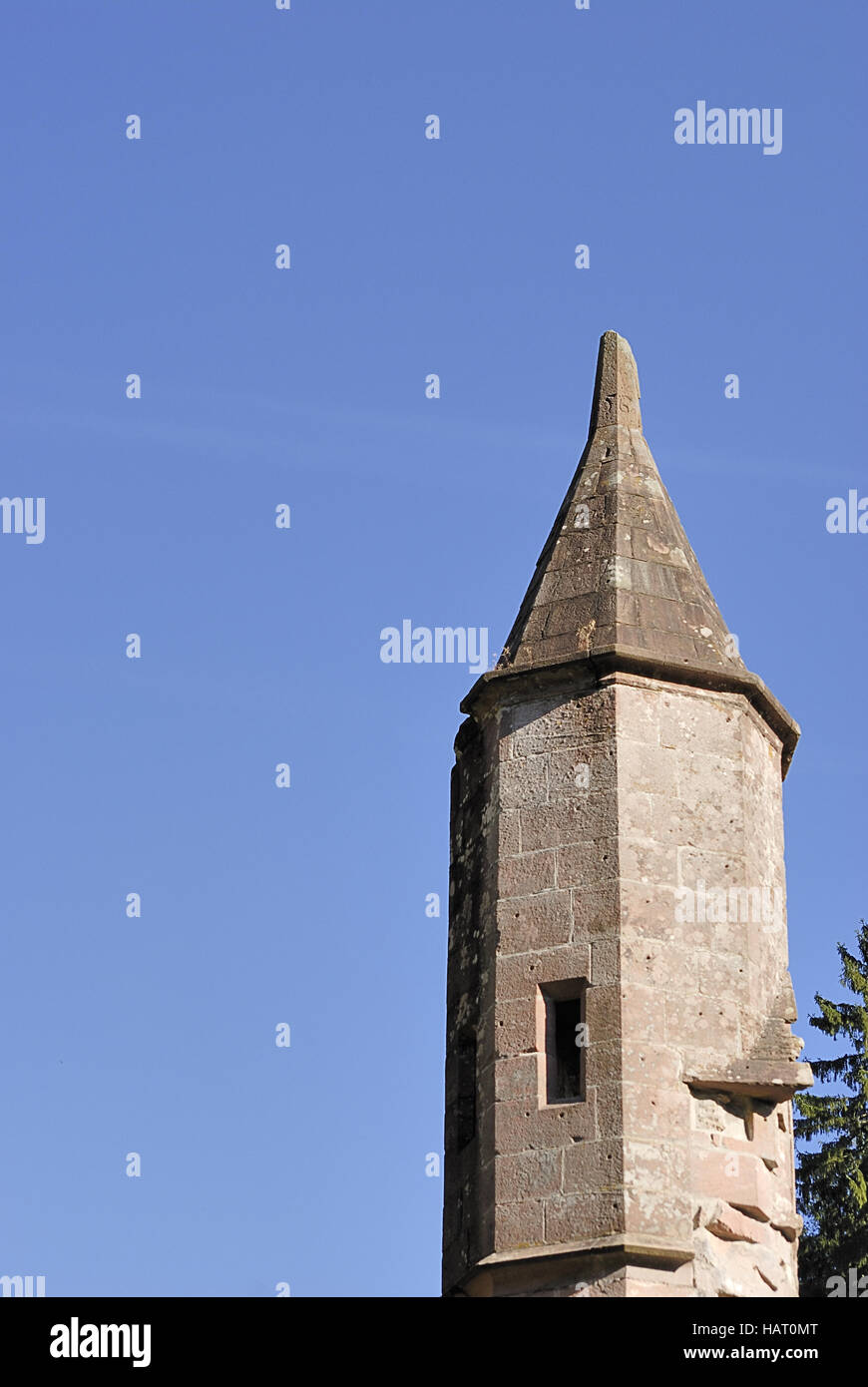 turmspitze - pointed tower 2 Stock Photo