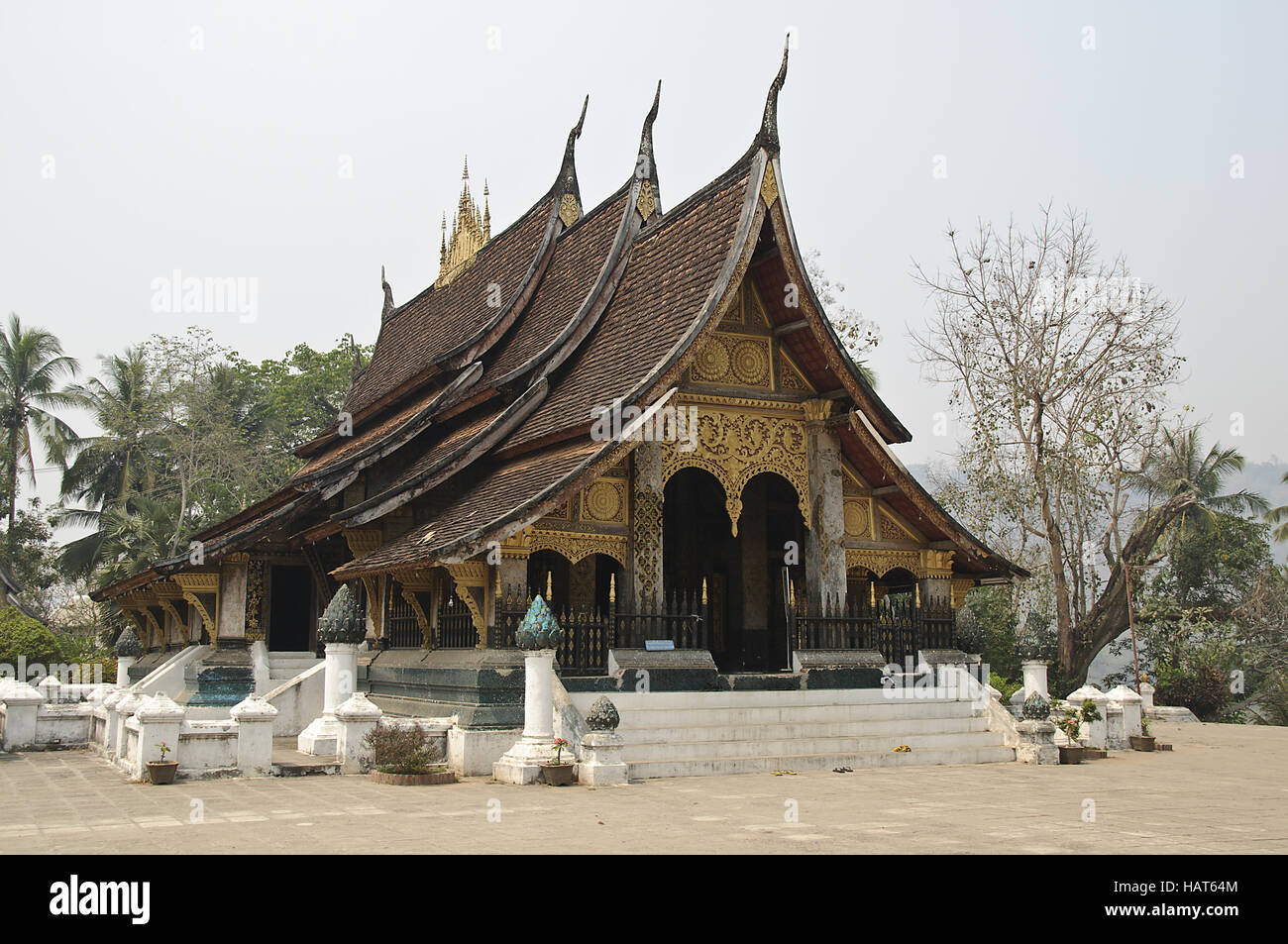 Wat Xieng Thong Stock Photo