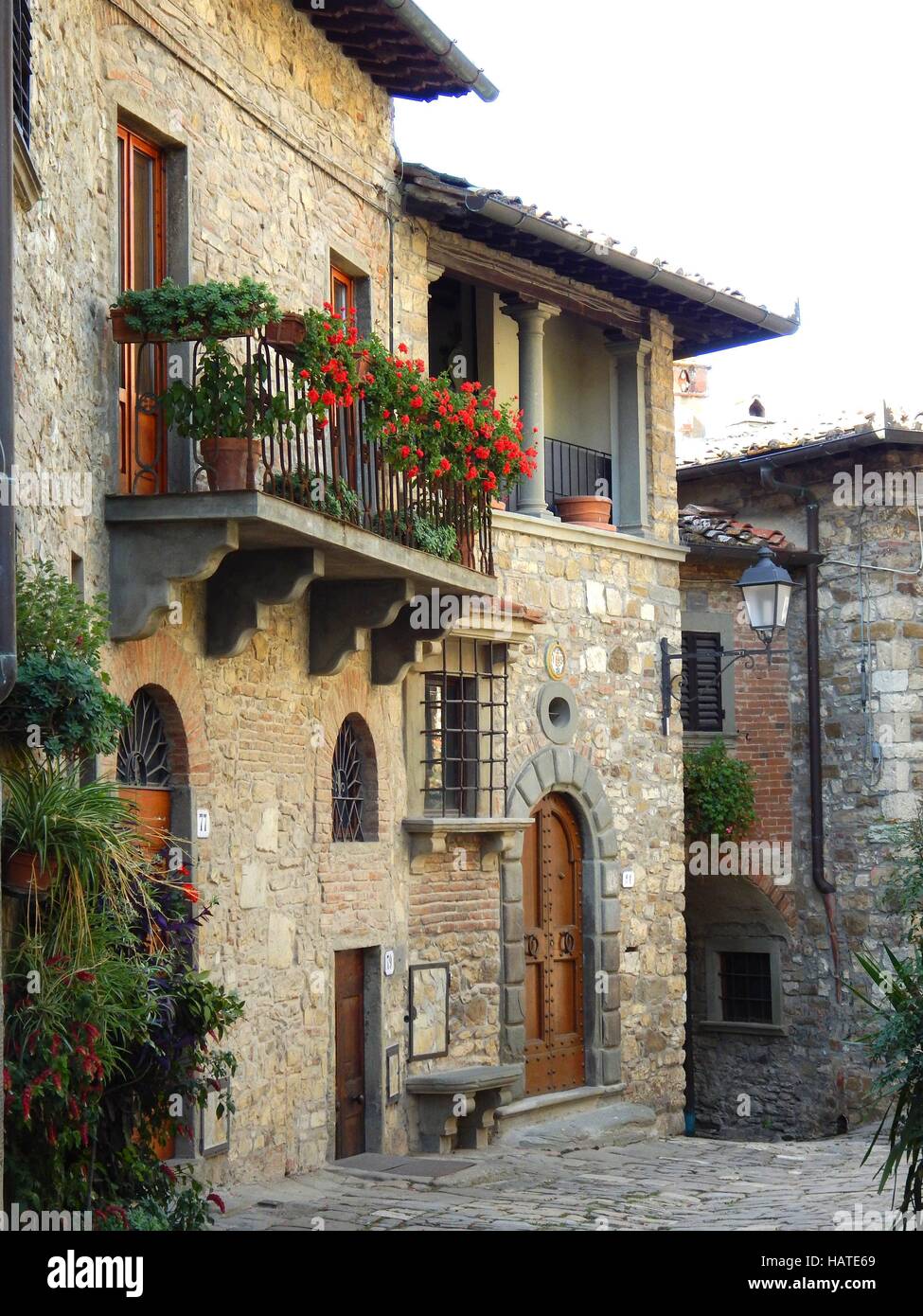 Castle of montefioralle hi-res stock photography and images - Alamy