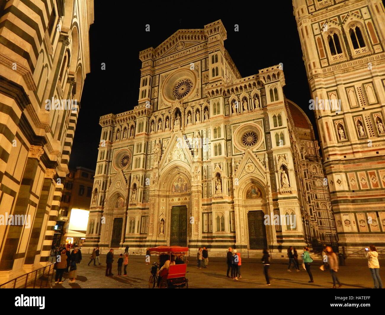 The Cathedral Santa Maria del Fiore in Florence - Tuscany / Italy ...