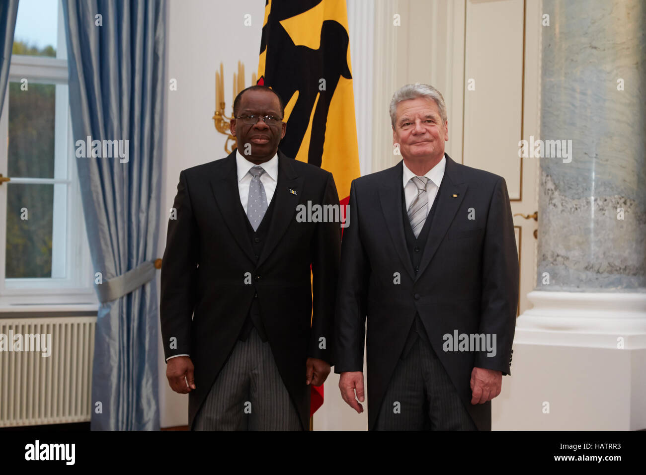 New Ambassador of Barbados Stock Photo