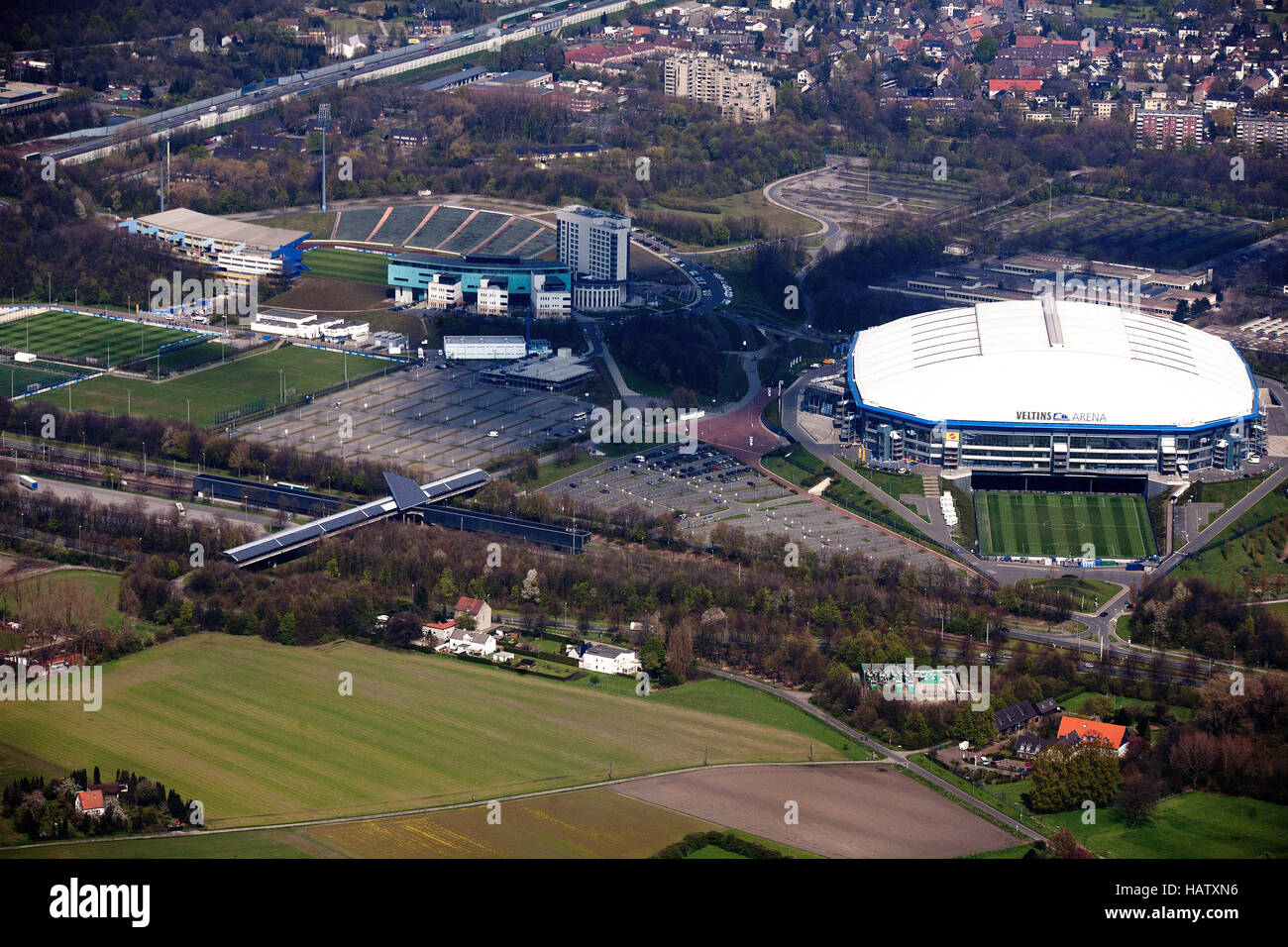 Arena auf Schalke Stock Photo