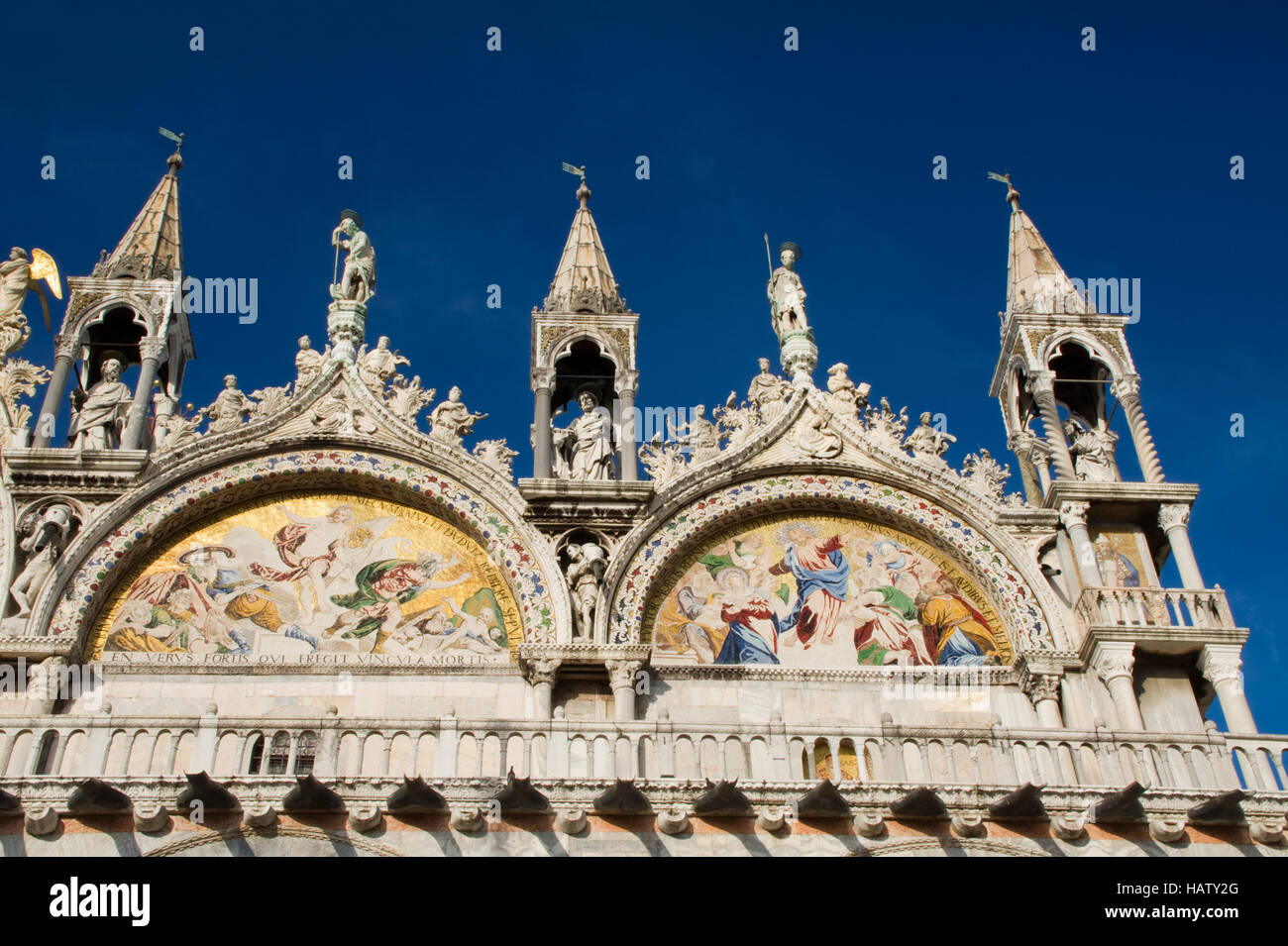 San Marco Basilica church venice Stock Photo