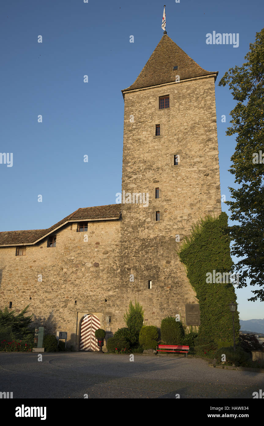 Castle Rapperswil, Switzerland Stock Photo Alamy