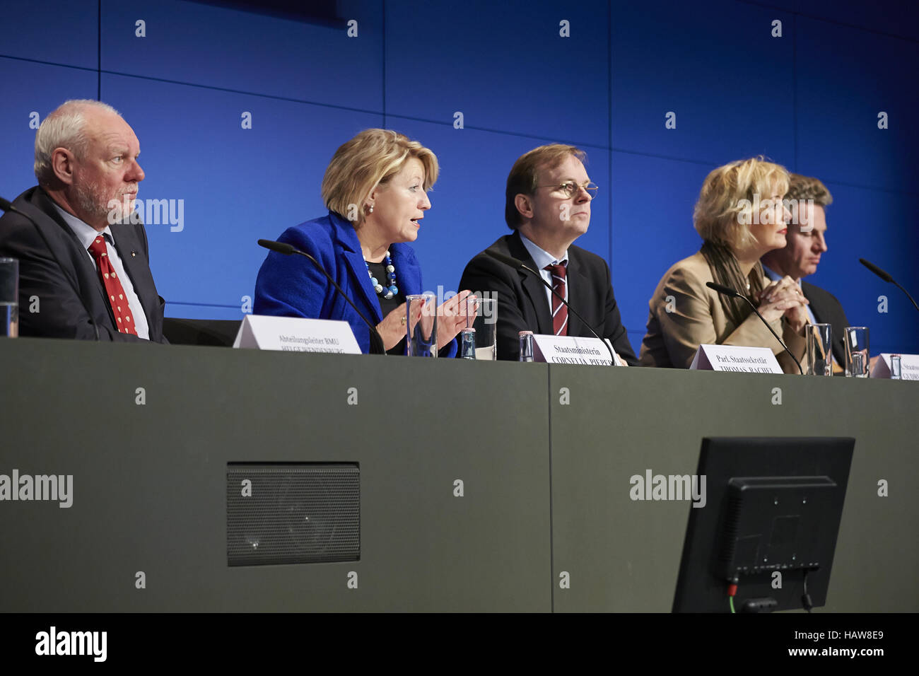 Federal Event on Water Day in Berlin. Stock Photo