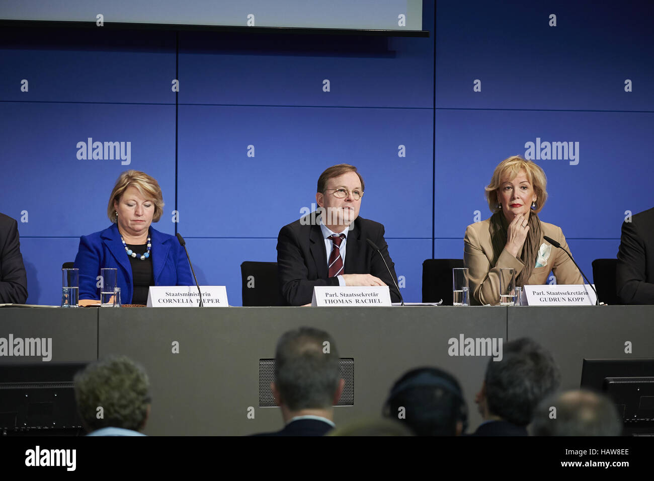 Federal Event on Water Day in Berlin. Stock Photo