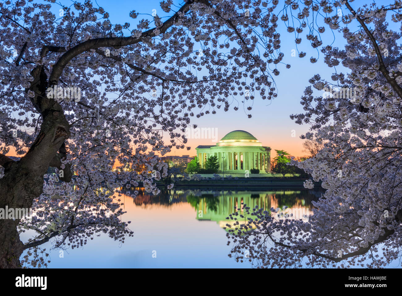 Washington, DC at the Jefferson Memorial during spring Stock Photo - Alamy