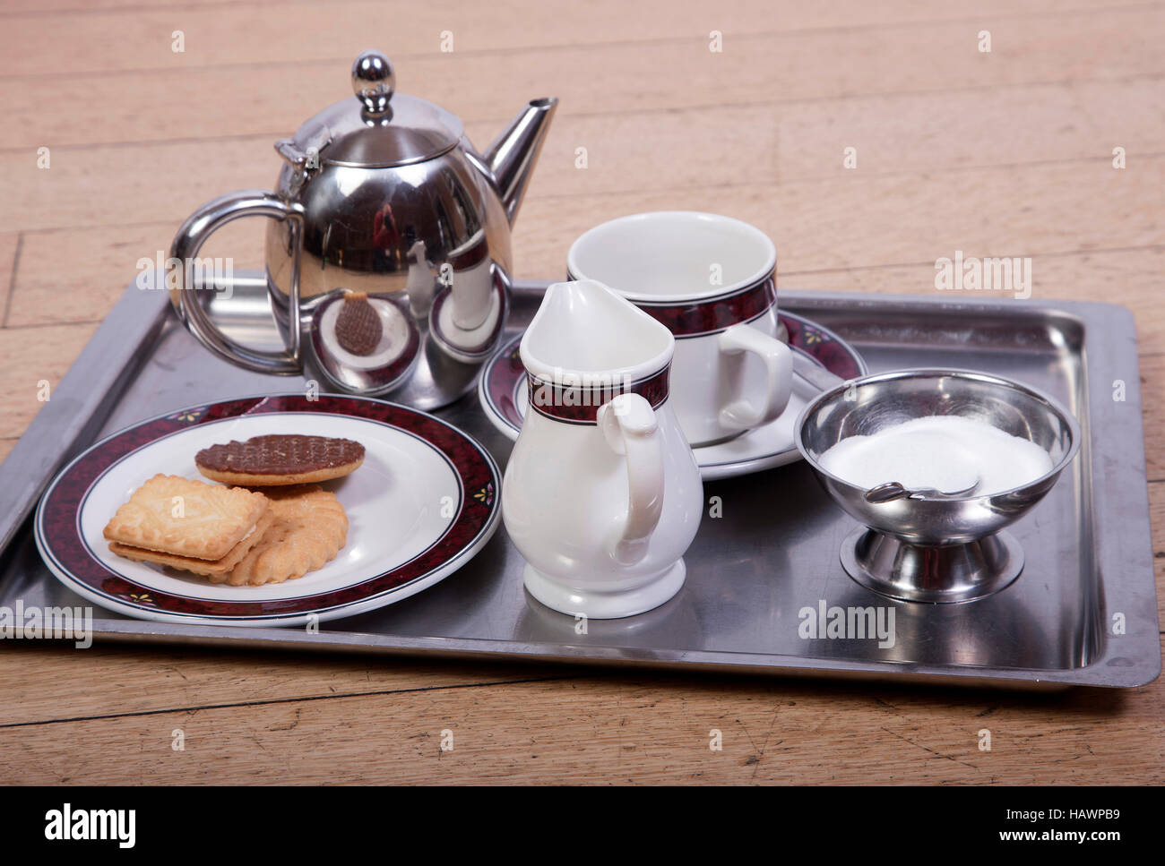 Tray cup saucer milk jug hires stock photography and images Alamy