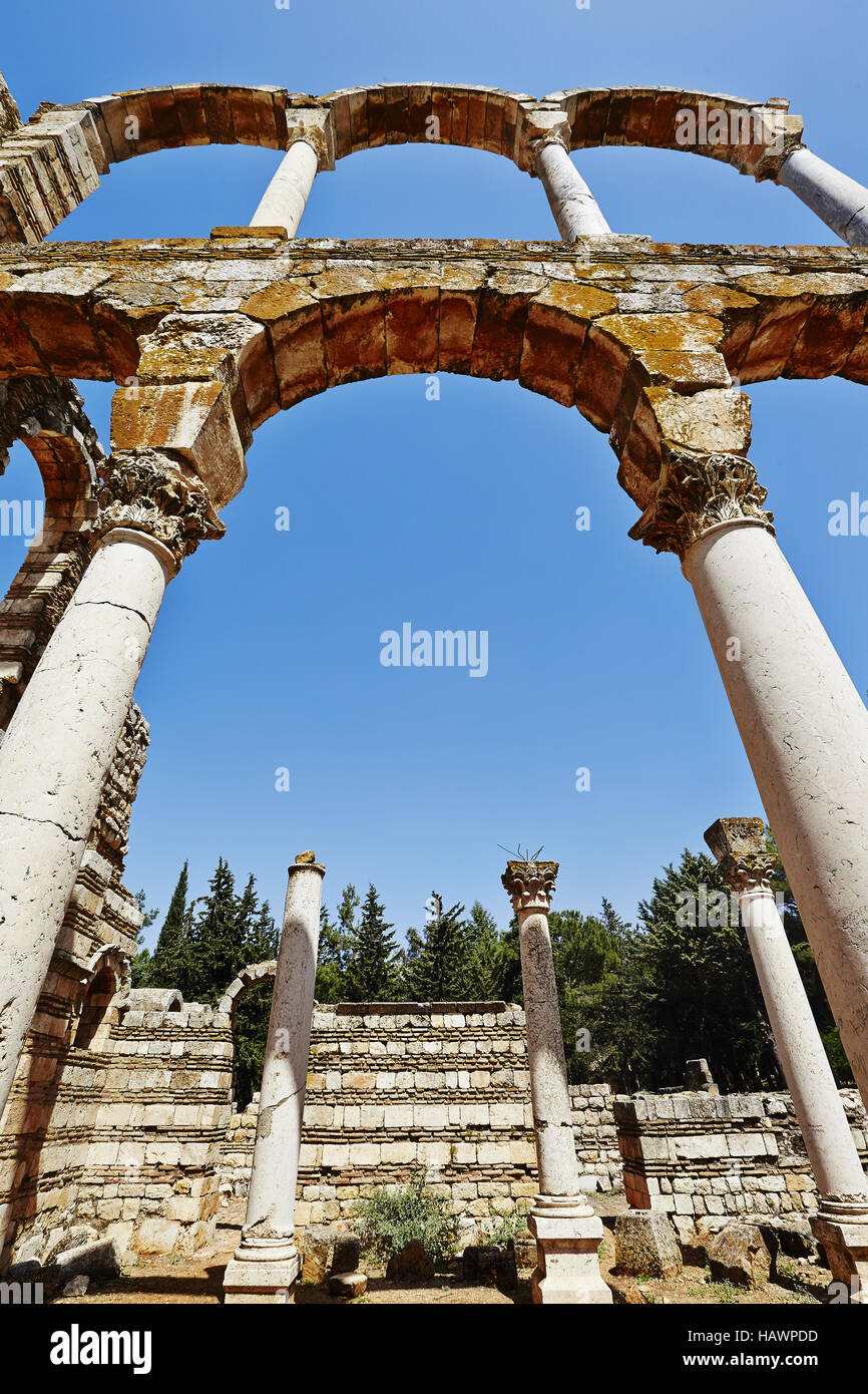 Anjar Lebanon Stock Photo Alamy