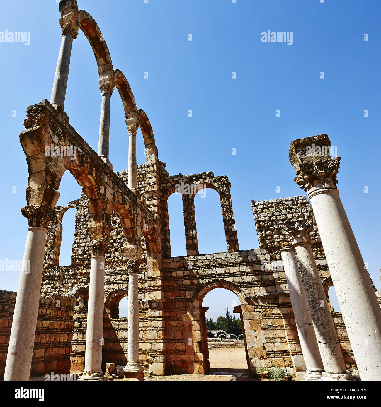 Anjar - Lebanon Stock Photo - Alamy