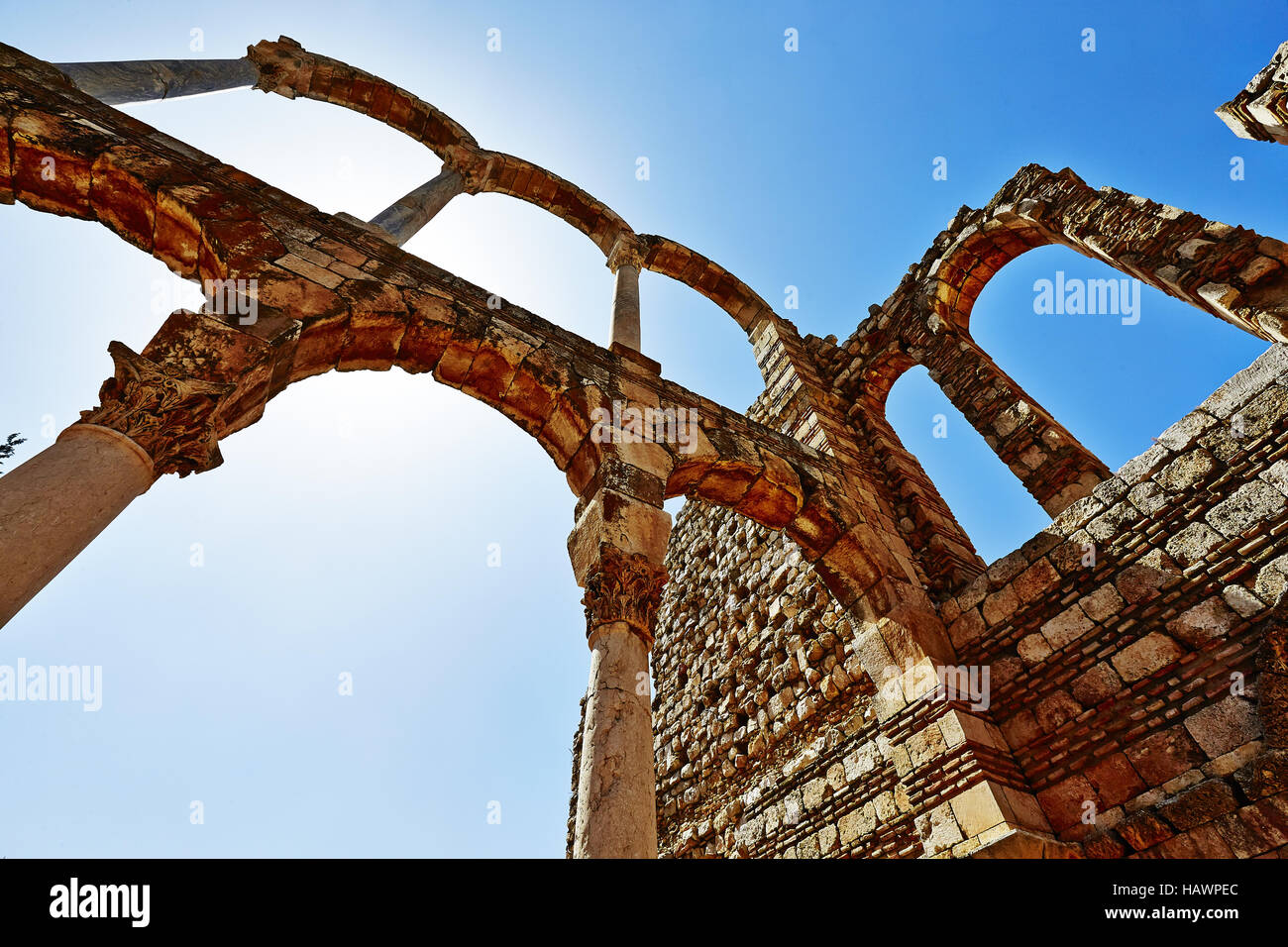 Anjar Lebanon Stock Photo Alamy