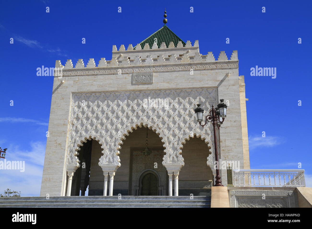 Mausoleum Of Mohammed V Stock Photo - Alamy