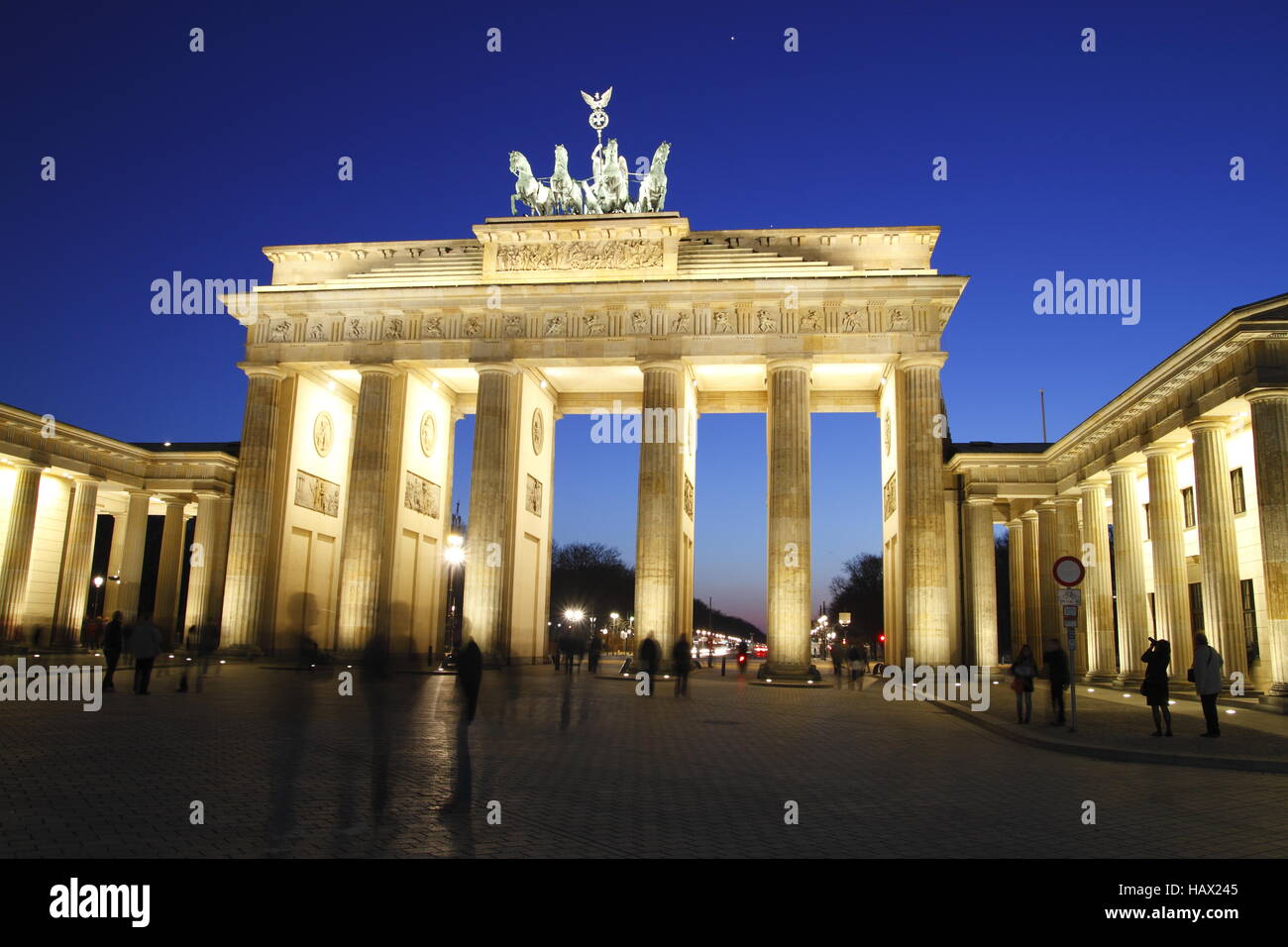 Das Brandenburger Tor Stock Photo Alamy