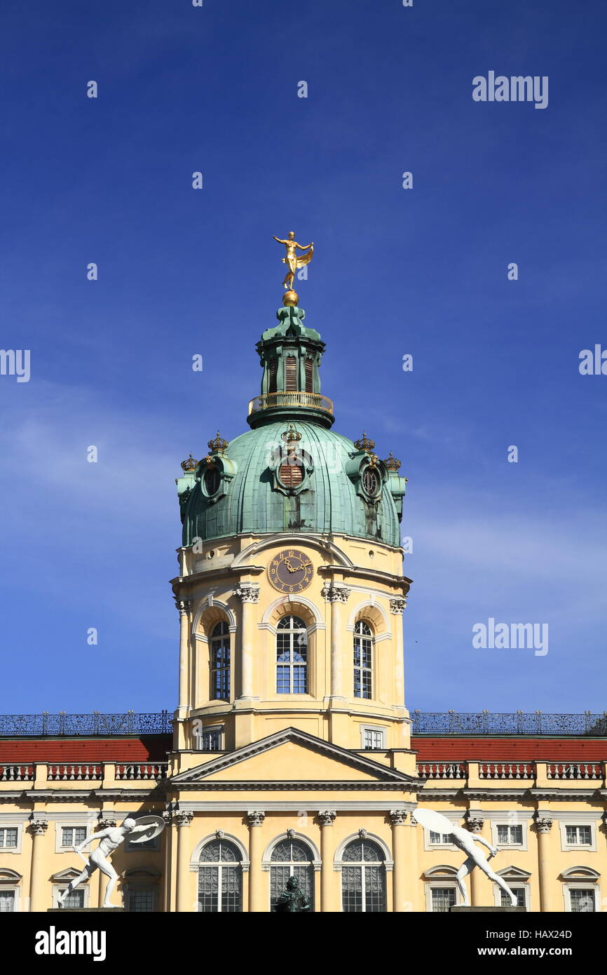 Das Schloss Charlottenburg Stock Photo