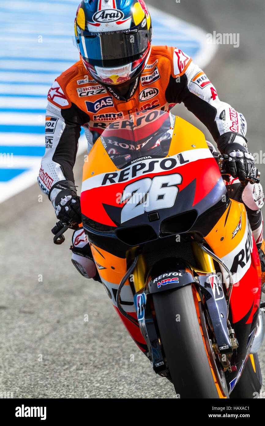 Dani Pedrosa pilot of MotoGP Stock Photo - Alamy