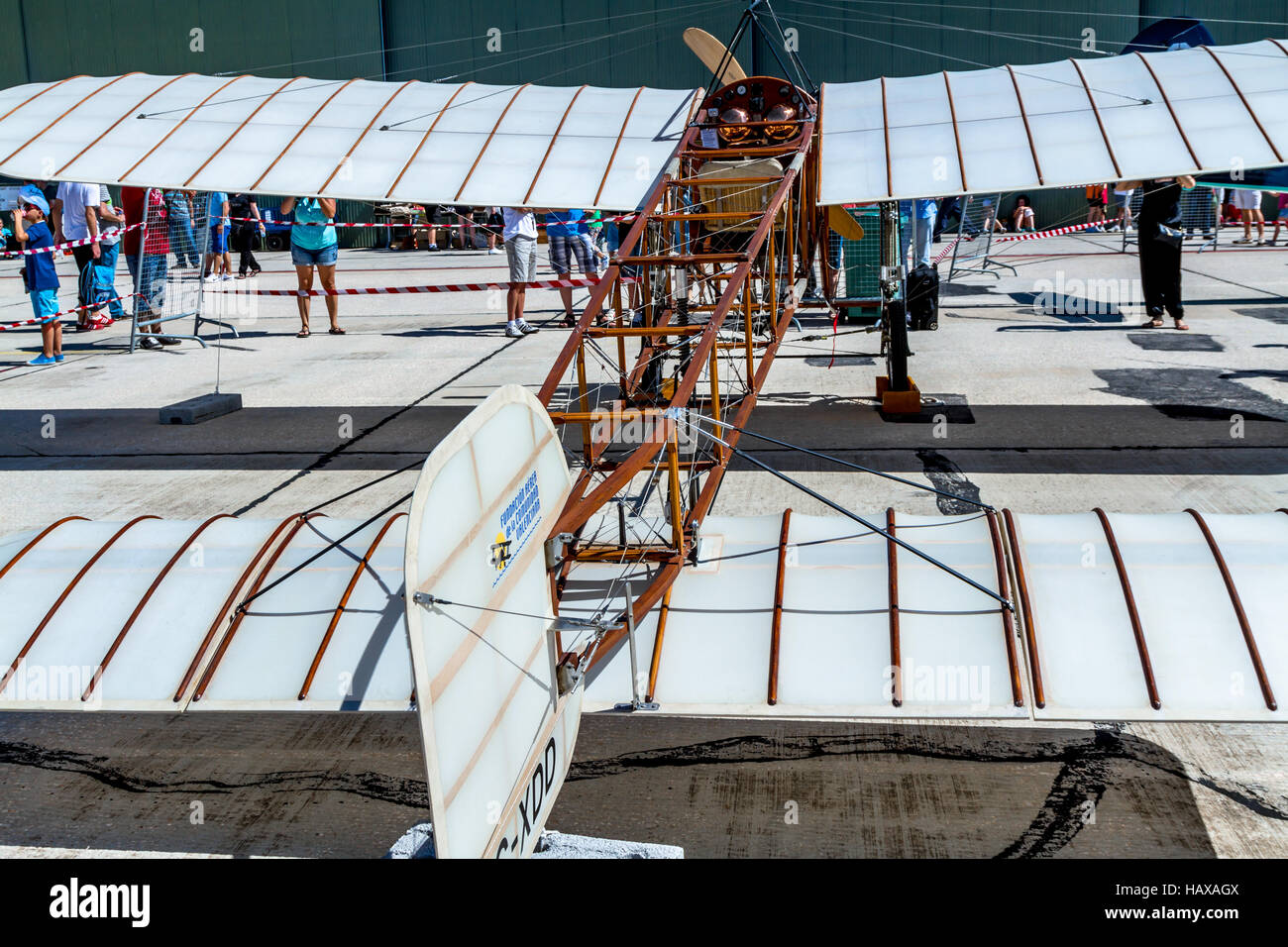 Airplane Blériot XI Stock Photo - Alamy