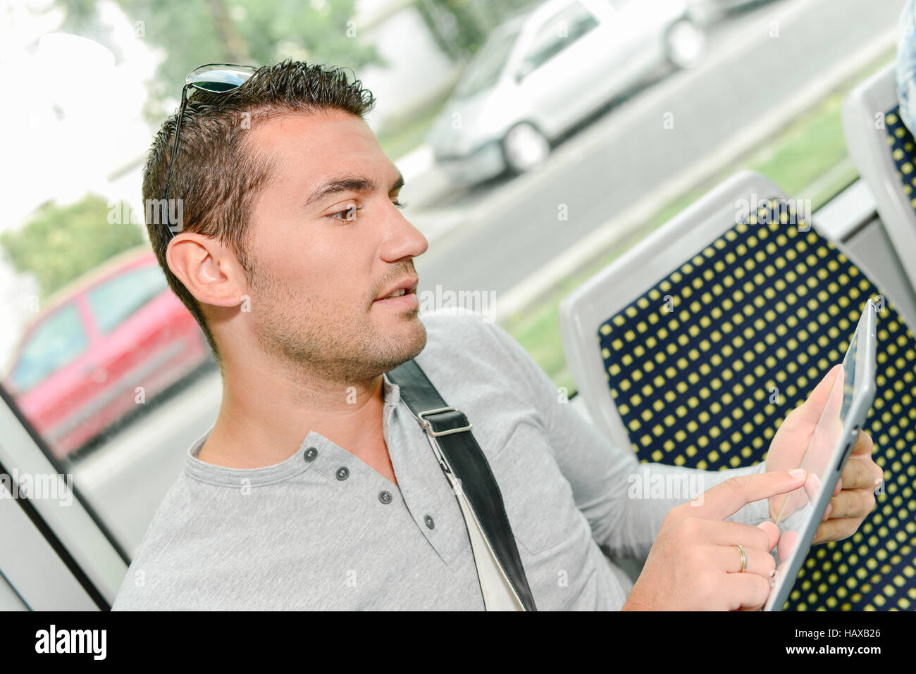 Daily mail tablet hi-res stock photography and images - Alamy