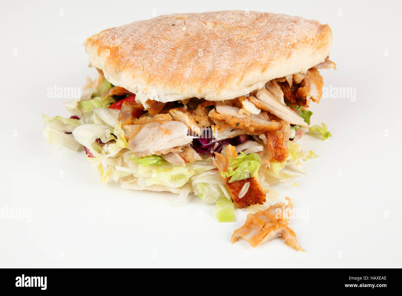 chicken sandwich Stock Photo