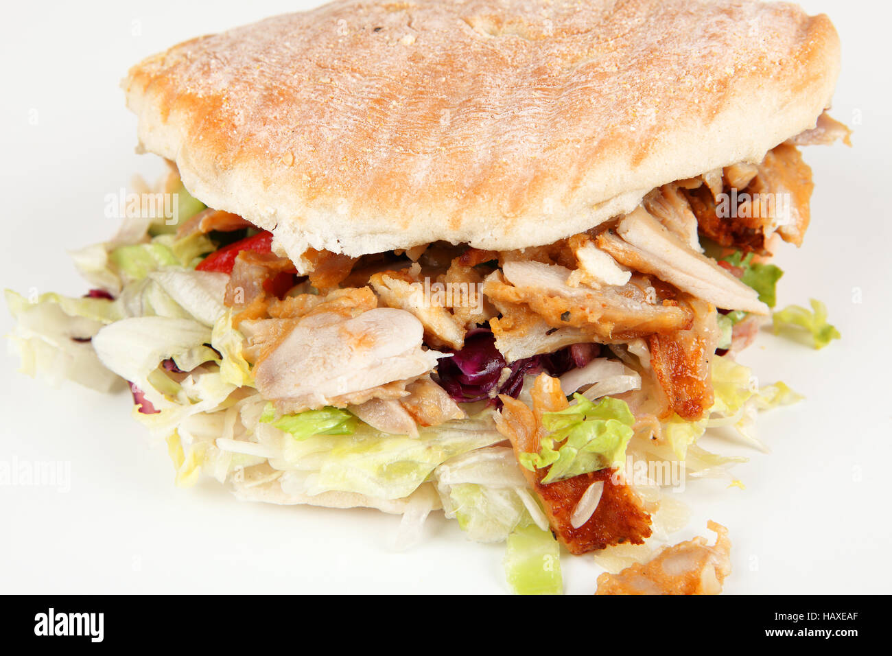 chicken sandwich Stock Photo