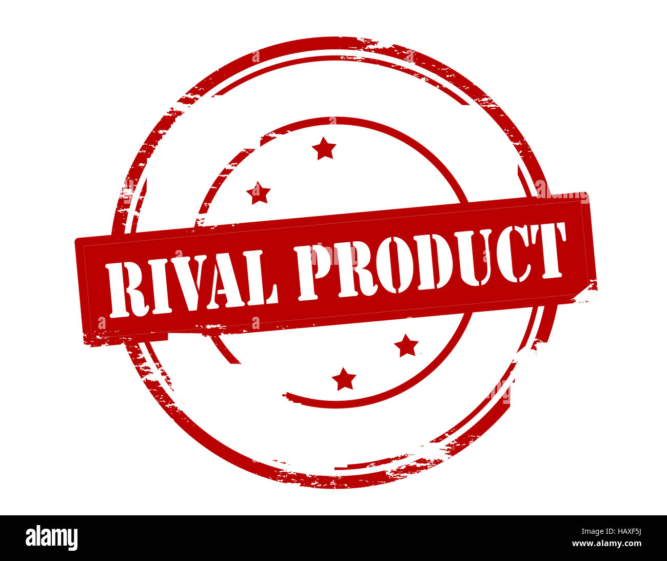 Rubber stamp with text rival product inside, vector illustration Stock ...