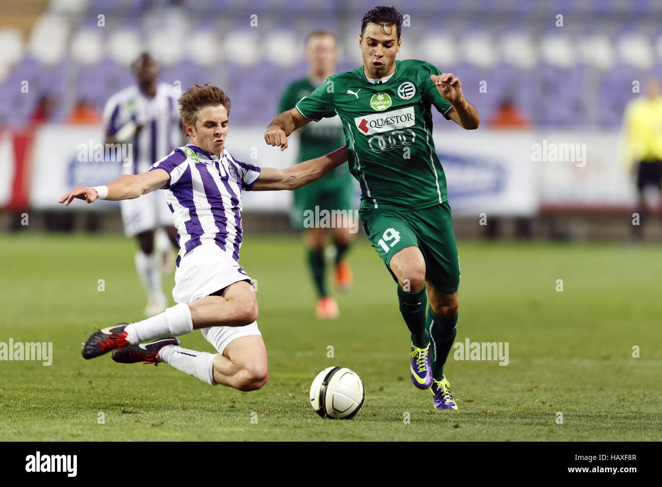 Ujpest FC Logo editorial stock photo. Illustration of football