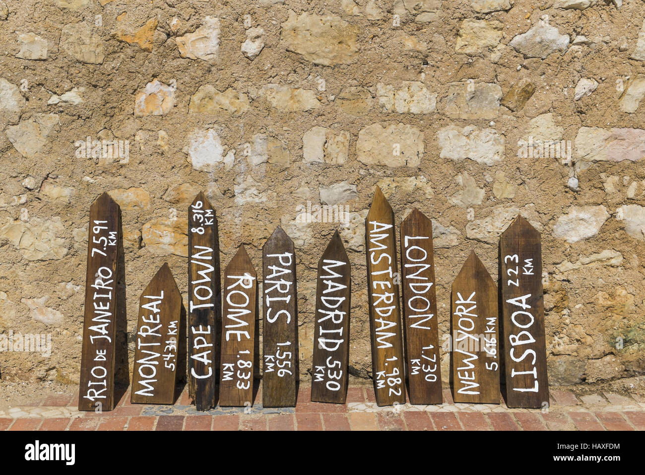 distance indicators, horizontal Stock Photo - Alamy